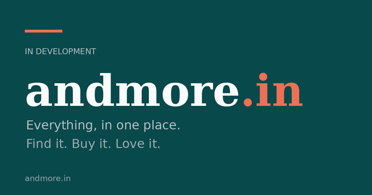 Link preview image for andmore.in